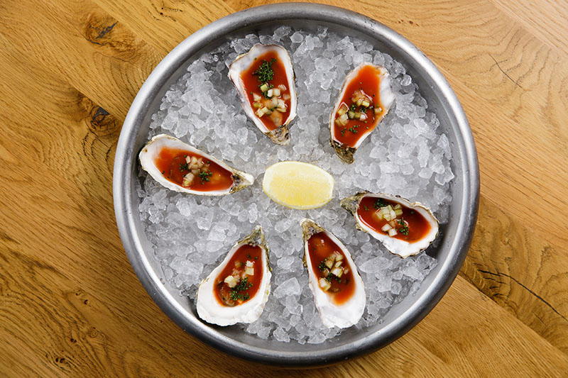 Spicy Virgin Mary Oysters Oyster Box Jersey