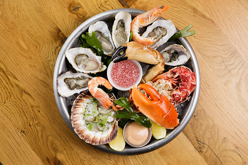 Shellfish  Platter Oyster Box Jersey