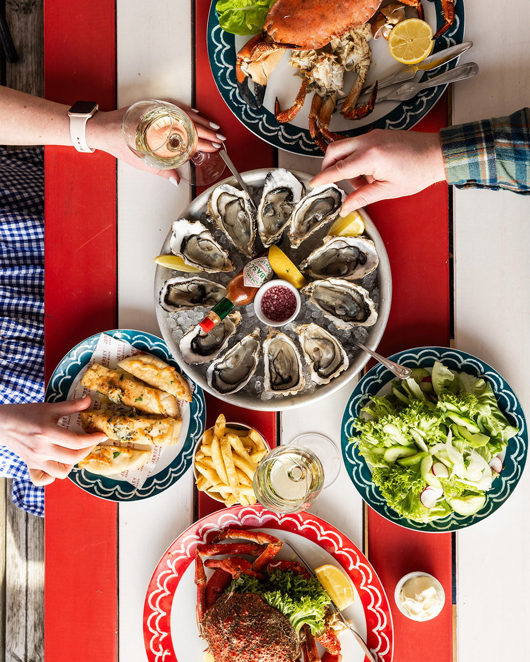 Seafood At Jersey Crab Shack